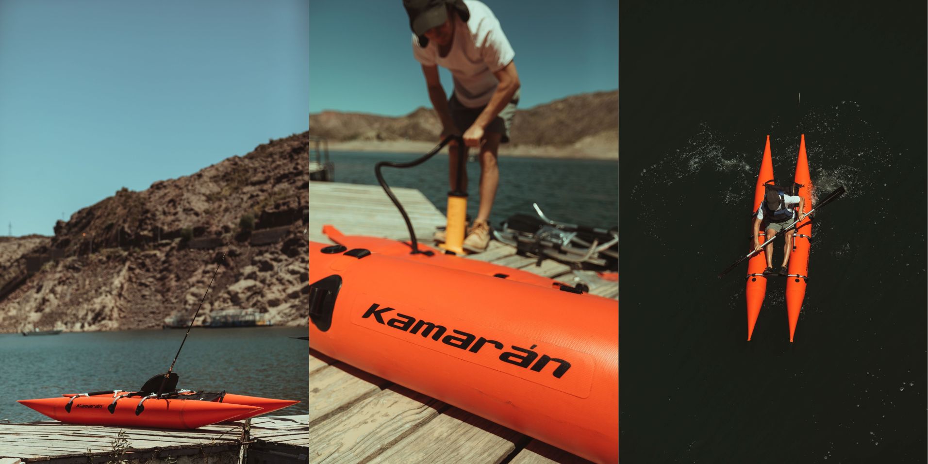 Kamarán Kayak, Kamarán. Photo: Adrián Abalay. Kamarán Kayak, Kamarán. Photo: Adrián Abalay.