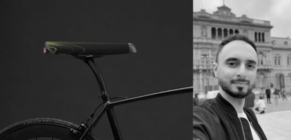 René Adjustable Width Bike Saddle, Behzad Rashidizadeh